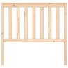 Stylish Solid Wood Pine Bed Headboard - 106x6x101 cm