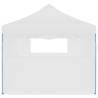 Folding Pop-up Party Tent 3x9m White with 5 Sidewalls