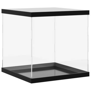 Acrylic Display Box 30x30x30 cm - Clear Protection for Collectibles