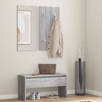 Hallway Furniture Set - Grey Sonoma Engineered Wood