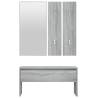 Hallway Furniture Set - Grey Sonoma Engineered Wood