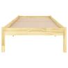 Solid Pine Bed Frame 100x200 cm - Durable & Stylish