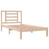 Solid Wood Pine Bed Frame 90x190 cm Single - HipoMarket