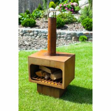 RedFire Fireplace Jersey XL Steel Rust | Hipomarket UK