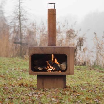 RedFire Fireplace Jersey XL Steel Rust | Hipomarket UK