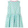 Kids' Dress with Drawstring Light Mint - Stylish & Comfortable