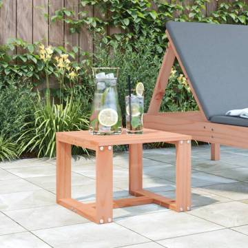 Garden Side Table - Solid Douglas Wood | Hipomarket