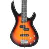 Electric Bass Guitar for Beginners - Brown & Black 4/4 46"