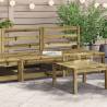 Garden Sofas Armless 2 pcs 70x70x67 cm Impregnated Wood Pine Colour natural impregnated Quantity in Package 1 Model 2-seater 