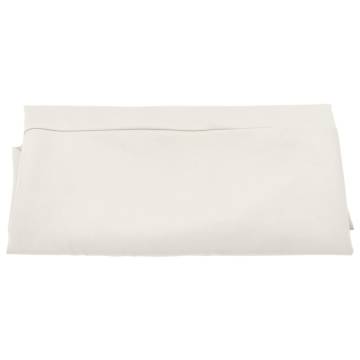 Replacement Fabric for Cantilever Umbrella - Sand White 300 cm