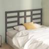 Stylish Grey Pine Bed Headboard – 156x4x104 cm