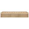 Sonoma Oak Bed Frame 100x200 cm - Modern & Stylish Design