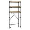 Washing Machine Shelf Sonoma Oak - 3-Tier Storage Solution