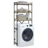 Washing Machine Shelf Sonoma Oak - 3-Tier Storage Solution