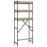 Washing Machine Shelf Sonoma Oak - 3-Tier Storage Solution