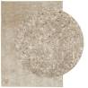 High Pile Shiny Look Beige Rug ISTAN 240x340 cm | HipoMarket