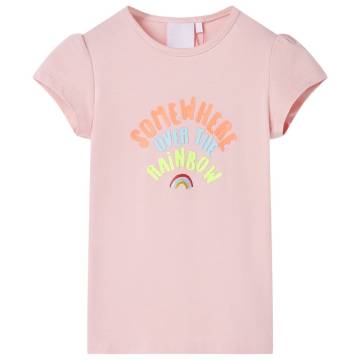 Kids' Light Pink T-shirt Size 116 – Cozy & Stylish