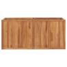 Garden Raised Bed 150x50x70 cm - Solid Teak Wood | HipoMarket