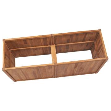 Garden Raised Bed 150x50x70 cm - Solid Teak Wood | HipoMarket