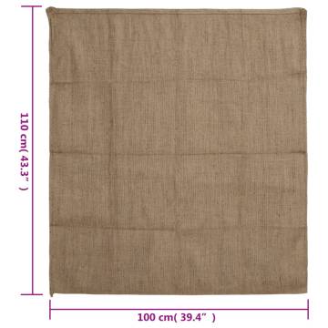 30 PCS Jute Sacks 100x110 cm - Eco-Friendly & Durable