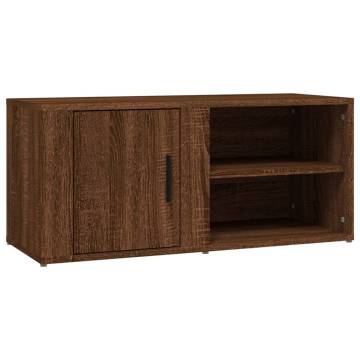 Brown Oak TV Cabinet - Stylish & Practical Storage Solutions