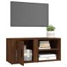 Brown Oak TV Cabinet - Stylish & Practical Storage Solutions