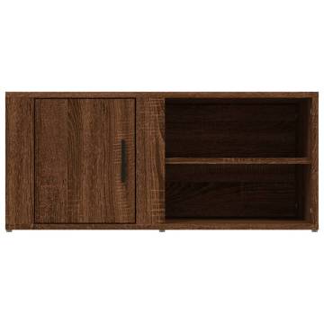 Brown Oak TV Cabinet - Stylish & Practical Storage Solutions