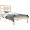 Solid Wood Pine Bed Frame 90x200 cm | HipoMarket