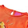 Kids' Long Sleeve T-shirt - Dark Orange - Size 116 | HipoMarket