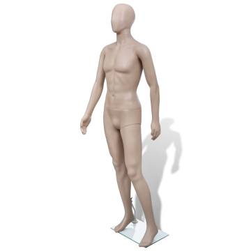 Mannequin Man Round Head - Ideal for Fashion Displays