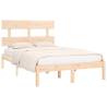 Solid Wood Bed Frame 120x200 cm - Timeless Design