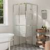 Shower Cabin ESG 80x80x180 cm Colour silver and white Size 80 x 80 x 180 cm Model transparent 