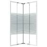 Stylish Shower Cabin ESG 80x80x180 cm | Hipomarket