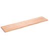 Wall Shelf Light Brown 180x40x(2-4) cm Treated Solid Wood Oak Colour light brown Size 180 x 40 x 4 cm Quantity in Package 1 Number of Pieces 