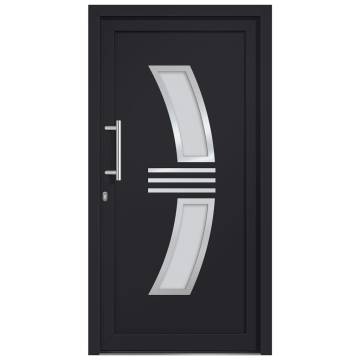 Stylish Anthracite Front Door 108x208 cm - Secure & Elegant