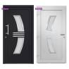 Stylish Anthracite Front Door 108x208 cm - Secure & Elegant