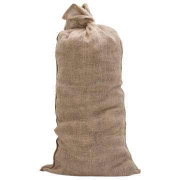 Jute Sacks - 10 pcs 65x135 cm 100% Jute 220 gsm