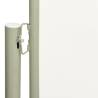 Patio Retractable Side Awning 117x300 cm - Cream | Hipo Market