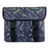 Willex 34L Eco Bicycle Panniers - Green & Purple