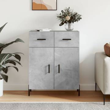 Concrete Grey Sideboard - Modern Design | HipoMarket