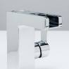 SCHÜTTE ORINOCO LED Basin Mixer Tap - Waterfall Spout Chrome