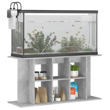 Aquarium Stand Concrete Grey 120x40x60 cm - Stylish & Durable