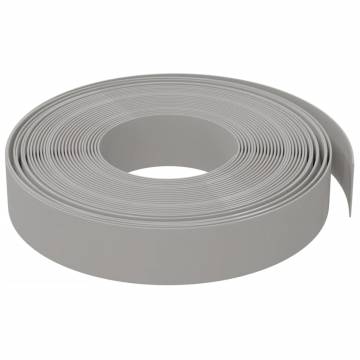 4 pcs Grey Garden Edgings - 10 m Polyethylene | HipoMarket