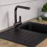 SCHÜTTE RIO Sink Mixer - High Spout in Graphite | Hipo Market