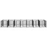 Outdoor Dog Kennel Steel 13.14 m² - Safe & Durable | HipoMarket