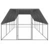 Galvanised Steel Outdoor Chicken Cage 3x10x2 m | Hipomarket