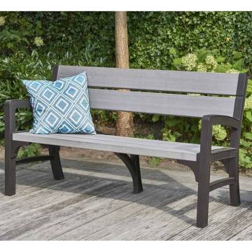 Keter Montero 3-Seater Garden Bench - Stylish & Durable