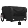 Black Bike Trailer - 45 kg Iron Cargo Carrier