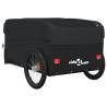 Black Bike Trailer - 45 kg Iron Cargo Carrier