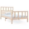 Solid Wood Bed Frame 90x190 cm - Stylish & Durable